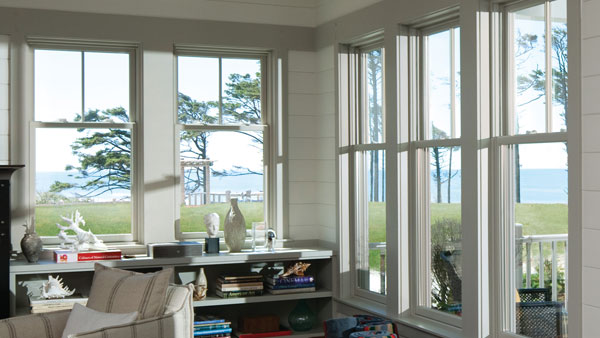Photo of a big room with newly replaced windows, installed by Renewal by Andersen in Sacramento, CA